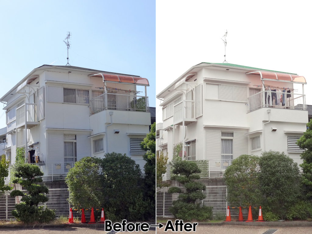 屋根・外壁塗装BeforeAfter002